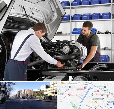 لوازم یدکی ایویکو در خیابان ملاصدرا شیراز