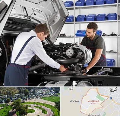 لوازم یدکی ایویکو در مهرشهر کرج 