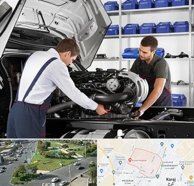 لوازم یدکی ایویکو در شاهین ویلا کرج 