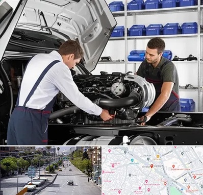 لوازم یدکی ایویکو در خیابان زند شیراز