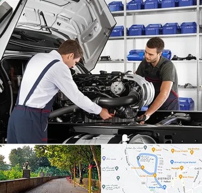 لوازم یدکی ایویکو در بلوار گیلان رشت 