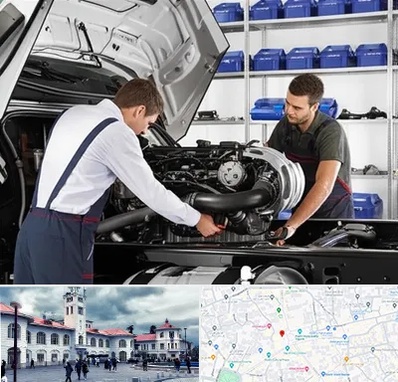 لوازم یدکی ایویکو در میدان شهرداری رشت 