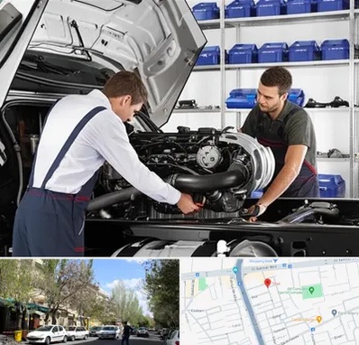 لوازم یدکی ایویکو در کوی فیروز تبریز