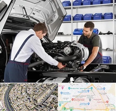 لوازم یدکی ایویکو در شهرک غرب مشهد 