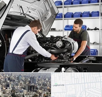 لوازم یدکی ایویکو در جیحون 