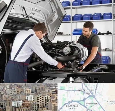 لوازم یدکی ایویکو در جنوب شرق تهران