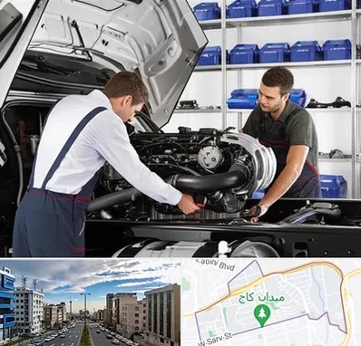 لوازم یدکی ایویکو در سعادت آباد 