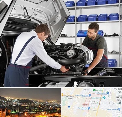 لوازم یدکی ایویکو در مارلیک کرج