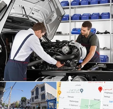 لوازم یدکی ایویکو در افسریه 