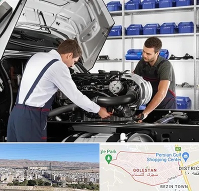 لوازم یدکی ایویکو در شهرک گلستان شیراز