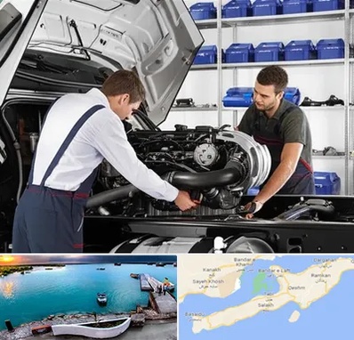 لوازم یدکی ایویکو در قشم