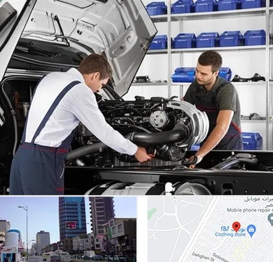 لوازم یدکی ایویکو در چهارراه طالقانی کرج 