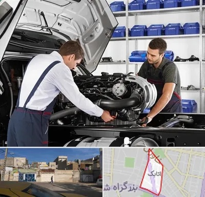 لوازم یدکی ایویکو در اتابک