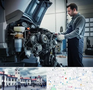 لوازم یدکی داف در میدان شهرداری رشت 