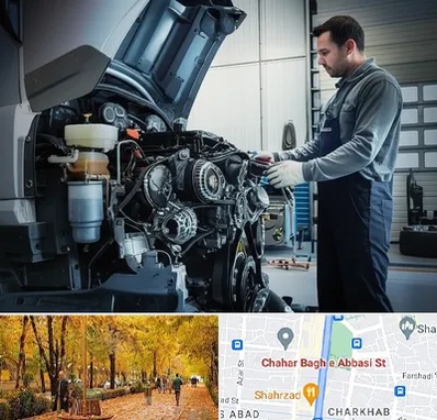 لوازم یدکی داف در چهارباغ اصفهان 