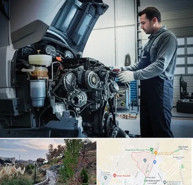 لوازم یدکی داف در باغستان کرج 