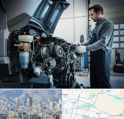لوازم یدکی داف در شمال شرق تهران