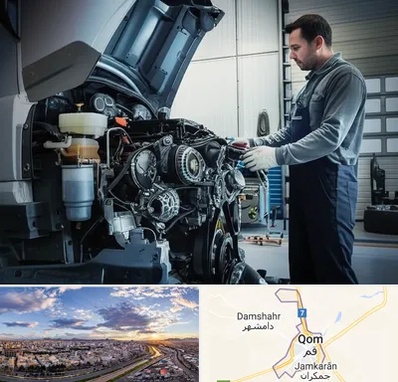 لوازم یدکی داف در قم