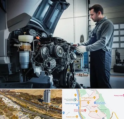 لوازم یدکی داف در خیابان نیایش شیراز 