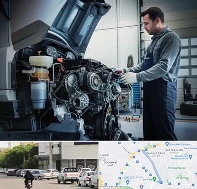 لوازم یدکی داف در قدوسی شرقی شیراز 