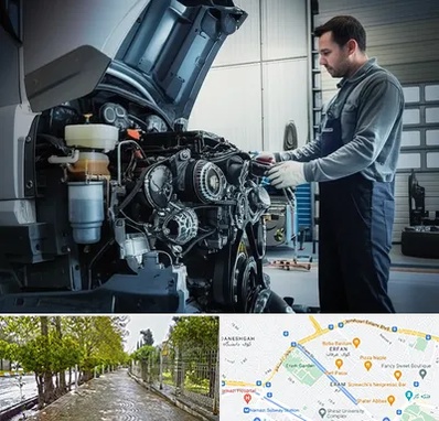 لوازم یدکی داف در خیابان ارم شیراز 