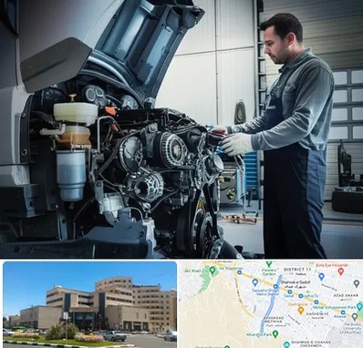 لوازم یدکی داف در صیاد شیرازی مشهد 