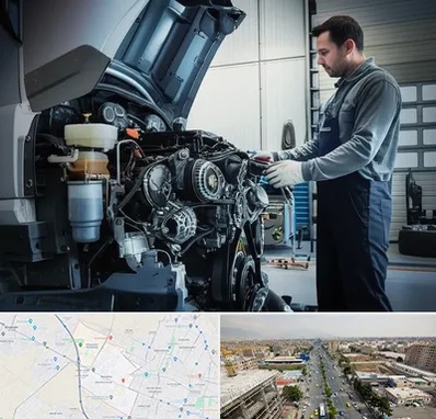 لوازم یدکی داف در حصارک کرج 