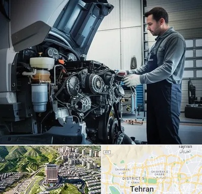 لوازم یدکی داف در شمال تهران 