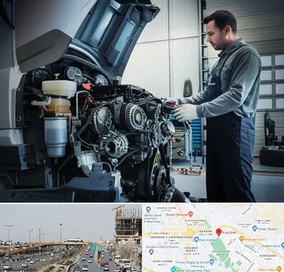 لوازم یدکی داف در بلوار توس مشهد 