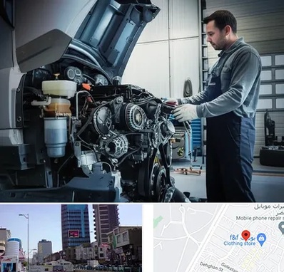 لوازم یدکی داف در چهارراه طالقانی کرج 