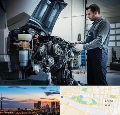 لوازم یدکی داف در غرب تهران 