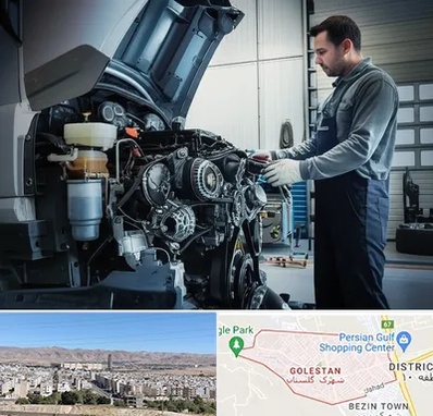 لوازم یدکی داف در شهرک گلستان شیراز 