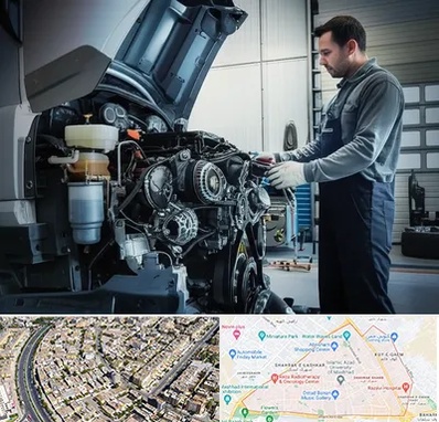 لوازم یدکی داف در شهرک غرب مشهد 