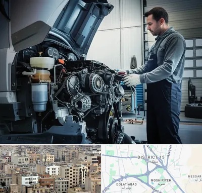 لوازم یدکی داف در جنوب شرق تهران