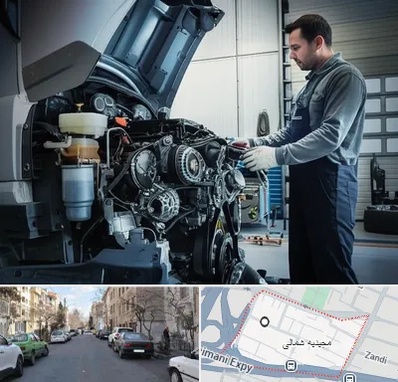 لوازم یدکی داف در مجیدیه شمالی