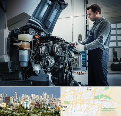 لوازم یدکی داف در شرق تهران 