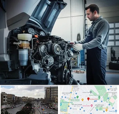 لوازم یدکی داف در بلوار فردوسی مشهد 