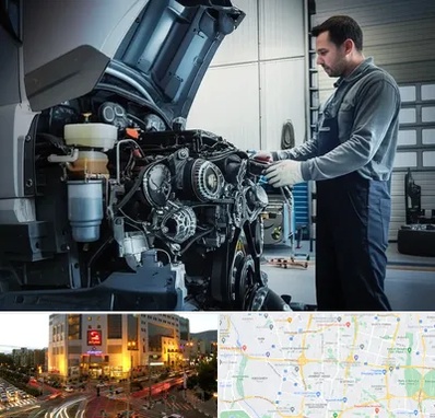 لوازم یدکی داف در جنت آباد تهران 