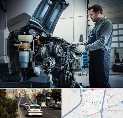 لوازم یدکی داف در خطیب تبریز 