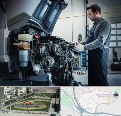 لوازم یدکی داف در مرزداران تبریز 