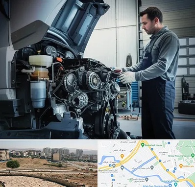 لوازم یدکی داف در کوی وحدت شیراز 