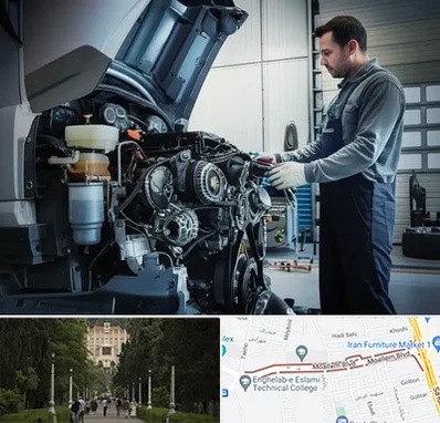 لوازم یدکی داف در بلوار معلم رشت 