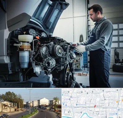 لوازم یدکی داف در ضیابری رشت 