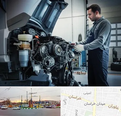 لوازم یدکی داف در میدان خراسان