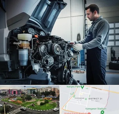 لوازم یدکی داف در تهرانسر 