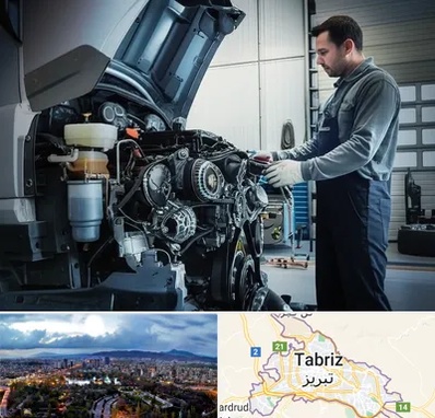 لوازم یدکی داف در تبریز