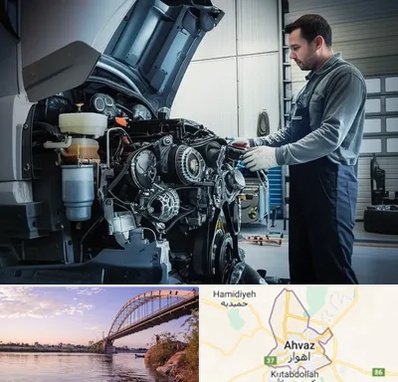 لوازم یدکی داف در اهواز