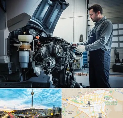 لوازم یدکی داف در تهران