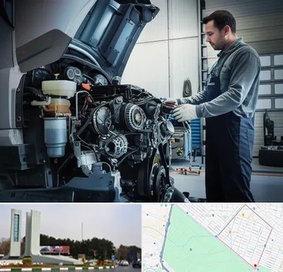 لوازم یدکی داف در بلوار فلسیطین مشهد 