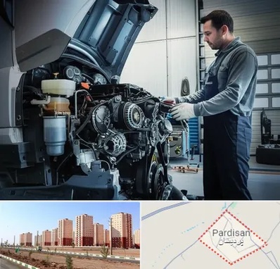 لوازم یدکی داف در پردیسان قم 